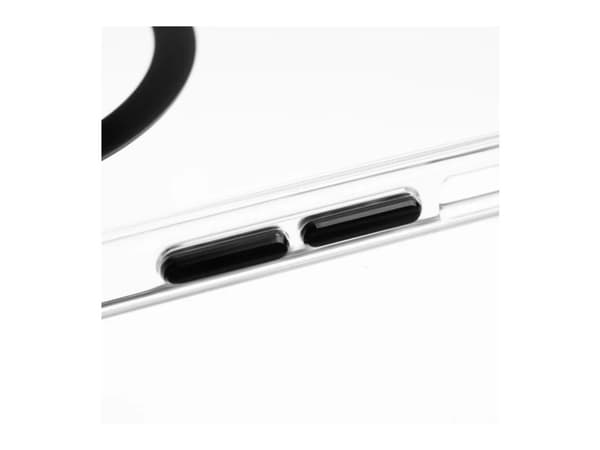 Kotelo Fixed Fixed | MagPurity | Takakuori | Apple | iPhone 16 Plus | TPU | Kirkas musta | Clear Black