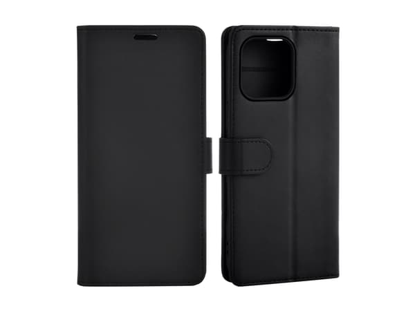 GRE8T - Lomme lommebok for mobiltelefon - GRS - polylaktid (PLA) - svart - for Apple iPhone 16 Pro