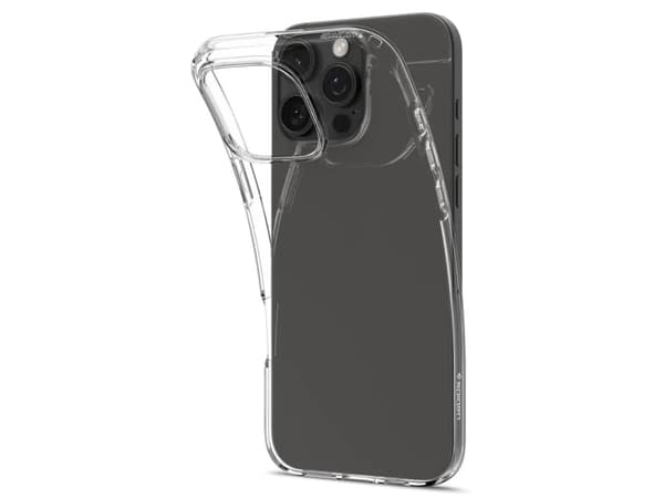 Spigen Crystal Flex, Omslag, Apple, iPhone 16 Pro, 16 cm (6.3"), Transparent