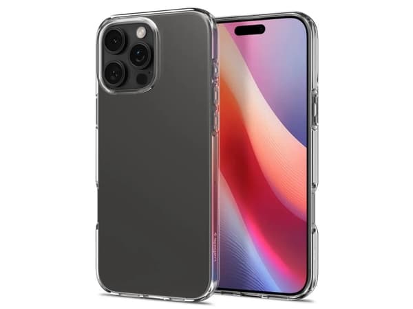 Spigen Crystal Flex, Omslag, Apple, iPhone 16 Pro, 16 cm (6.3"), Transparent