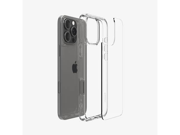 Spigen Crystal Hybrid, Omslag, Apple, iPhone 16 Pro Max, 17,5 cm (6.9"), Transparent