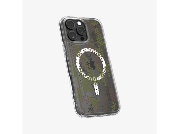 Spigen Ultra Hybrid MagFit iPhone 16 Pro Case Digital Camo, Cover, Apple, iPhone 16 Pro, 16 cm (6.3"), Camouflage