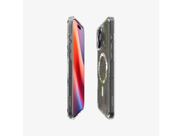 Spigen Ultra Hybrid MagFit iPhone 16 Pro Case Digital Camo, Cover, Apple, iPhone 16 Pro, 16 cm (6.3"), Camouflage