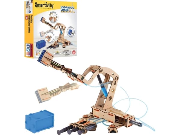 SMARTIVITY constructor-hydraulic crane Pump It Move It, SMRT1018