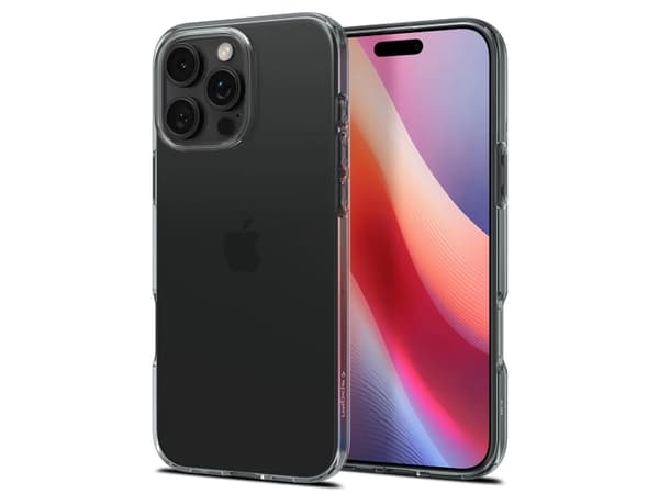 Spigen Crystal Flex, Omslag, Apple, iPhone 16 Pro, 16 cm (6.3"), Grå