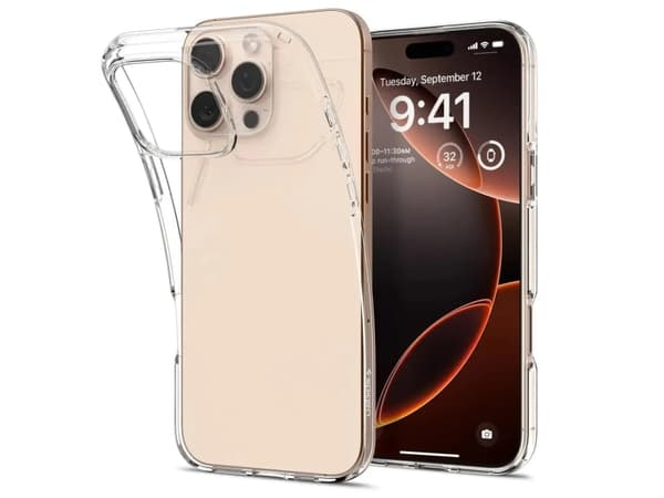 Spigen Crystal Flex, Etui, Apple, iPhone 16 Pro Max, 17,5 cm (6.9"), Gjennomsiktig