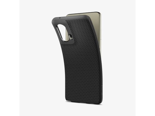 Spigen Liquid Air Moto G Stylus 5G (2024) Case Matte Black, Cover, Moto G Stylus 5G (2024), 17 cm (6.7"), Black