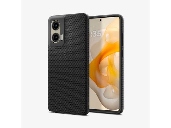 Spigen Liquid Air Moto G Stylus 5G (2024) Case Matte Black, Cover, Moto G Stylus 5G (2024), 17 cm (6.7"), Black