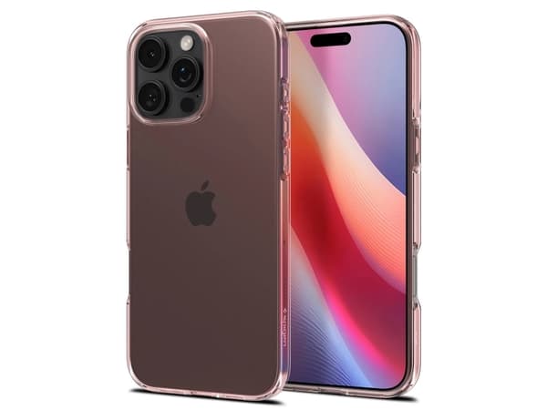 Spigen Crystal Flex Case iPhone 16 Pro Max Rose Crystal, Cover, Apple, iPhone 16 Pro Max, 17.5 cm (6.9"), Rose