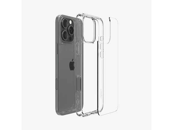 Spigen Crystal Hybrid, Omslag, Apple, iPhone 16 Pro, 16 cm (6.3"), Transparent