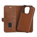 Miniatyrbild 5 av 5: Buffalo Mobilfodral 2-i-1 3 Kort MagSeries Brun - iPhone 16 Pro