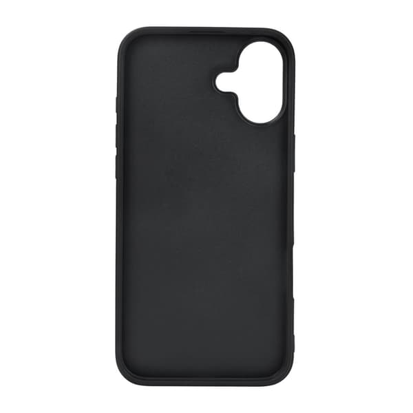 Buffalo Back cover Leather Magseries iPhone 16 Plus Black