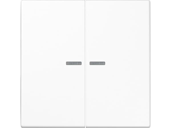 Jung HOME painonappi 2gang BTLS17102WW 1 (BTLS17102WW)
