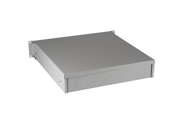 19" 3HE tastatur/dokumentskuff, låsbar, RAL7035 Meget stabil 48,30cm (19") 2HE/3HE skuff med teleskoputtrekk, låsbarBrukbar indre overflate xx x xx m