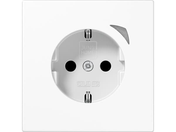 Jung HOME SCHUKO BTLS1521SWW Pistorasia 1 (BTLS1521SWW)