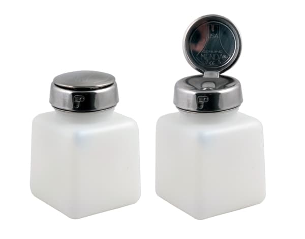 EFB-Elektronik alkoholbeholder PE, med vattpinnefukter, uten innhold (39920.2)
