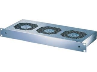 SCHROFF fläktbricka för rack - med 6 fläktar - 1U - 48,3 cm (19")