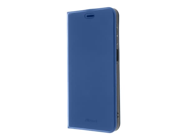 Insmat Easy - Vikbart fodral för mobiltelefon - polyuretan, kartong+papper, termoplastisk polyuretan (TPU) - electric blue - för Samsung Galaxy A16 5