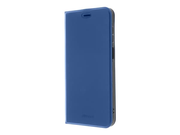 Insmat Easy - Vikbart fodral för mobiltelefon - polyuretan, kartong+papper, termoplastisk polyuretan (TPU) - electric blue - för Samsung Galaxy A16 5