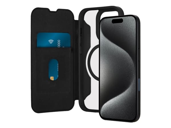 PURO Book Mag 2, Folie, Apple, iPhone 16 Pro, 16 cm (6,3"), sortering, gjennomsiktig