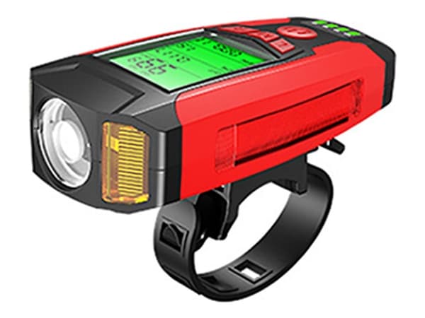 Superfire - Sykkelfrontlykt - LED - 5-modus - total: 5 W - tilgjengelig i ulike farger
