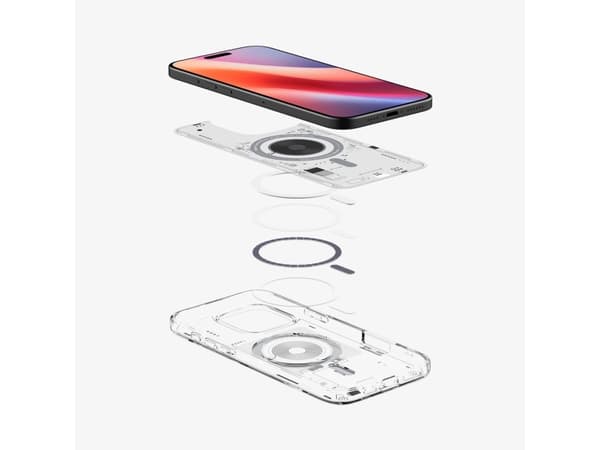 Spigen Ultra Hybrid Neo One (MagFit), Cover, Apple, iPhone 16 Pro Max, 17.5 cm (6.9"), Transparent