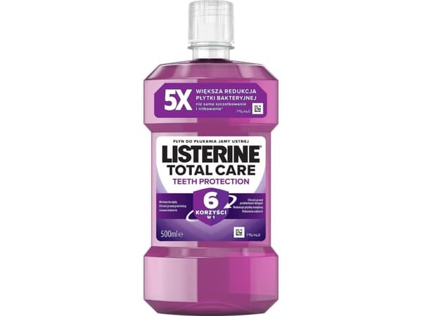 JOHNSON LISTERINE Płyn do płukania jamy ustnej Total Care 500 ml