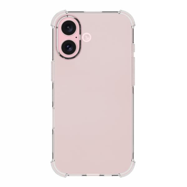 Fodral Skal för iPhone 16 Stötdämpade Förstärkta hörn TPU