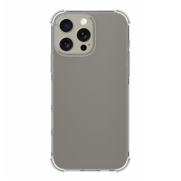Cover Shell til iPhone 16 Pro Max Stødabsorberende Forstærkede hjørner TPU