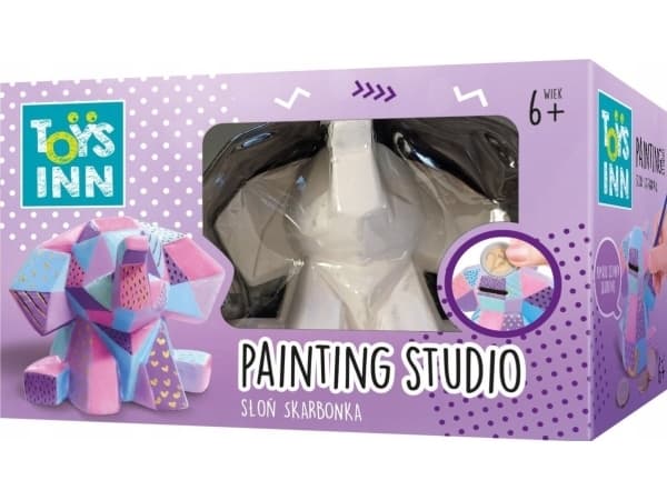 Stnux malbar figur Elefant sparebøsse