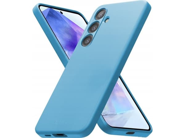 Crong Fodral Crong Färg Omslag Samsung Galaxy A55 5G blå