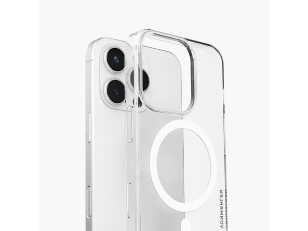 Vonmählen Transparent Case Pro, Etui, Apple, iPhone 16 Pro Max, 17,5 cm (6.9"), Gjennomsiktig, Hvit