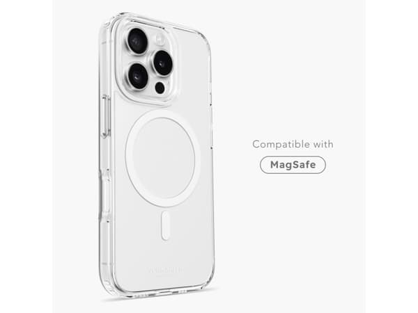 Vonmählen Transparent Case, Etui, Apple, iPhone 16 Pro Max, 17,5 cm (6.9"), Gjennomsiktig, Hvit