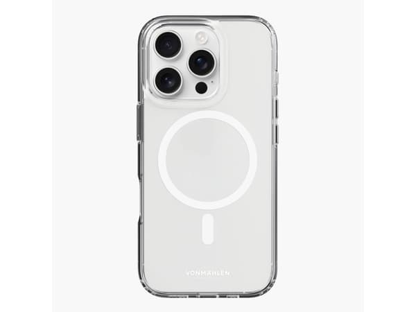Vonmählen Transparent Case, Etui, Apple, iPhone 16 Pro Max, 17,5 cm (6.9"), Gjennomsiktig, Hvit