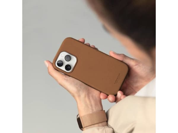 Vonmählen Like Leather Case, Etui, Apple, iPhone 16 Pro Max, 17,5 cm (6.9"), Brun
