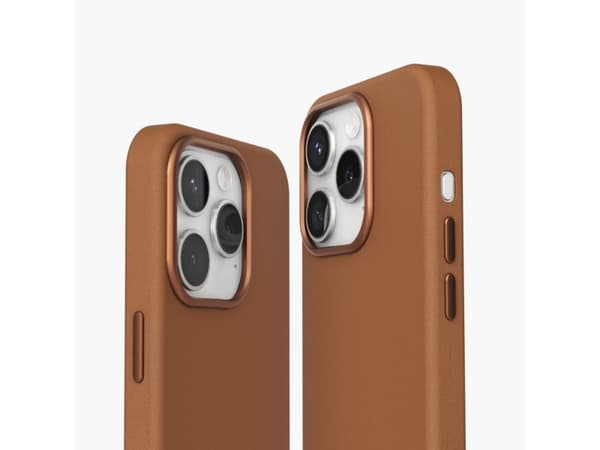 Vonmählen Like Leather Case, Etui, Apple, iPhone 16 Pro Max, 17,5 cm (6.9"), Brun