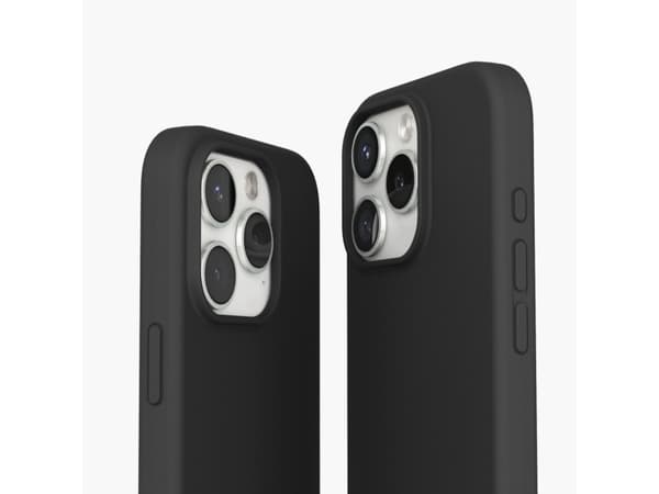Vonmählen Soft Silikonetui til iPhone 16 Pro svart
