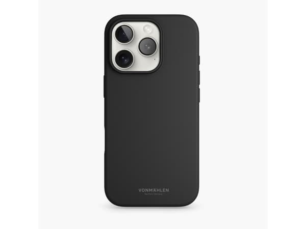 Vonmählen Soft Silikonetui til iPhone 16 Pro svart