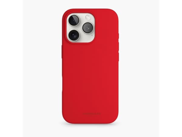 Vonmählen Soft Silicone Case, Omslag, Apple, iPhone 16 Pro, 16 cm (6.3"), Röd