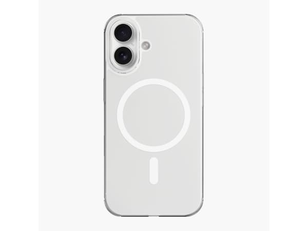 Vonmählen Transparent Case Pro, Cover, Apple, iPhone 16 Plus, 17 cm (6.7"), Transparent, White