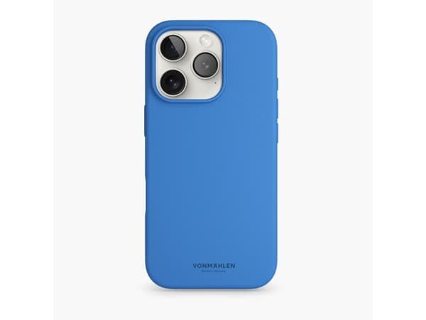 Vonmählen Soft Silicone Case, Omslag, Apple, iPhone 16 Pro Max, 17,5 cm (6.9"), Blå