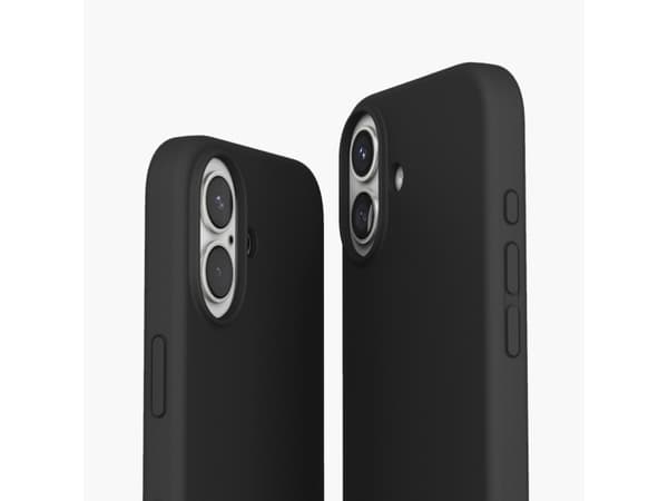 Vonmählen Pehmeä silikoni kotelo iPhone 16 musta
