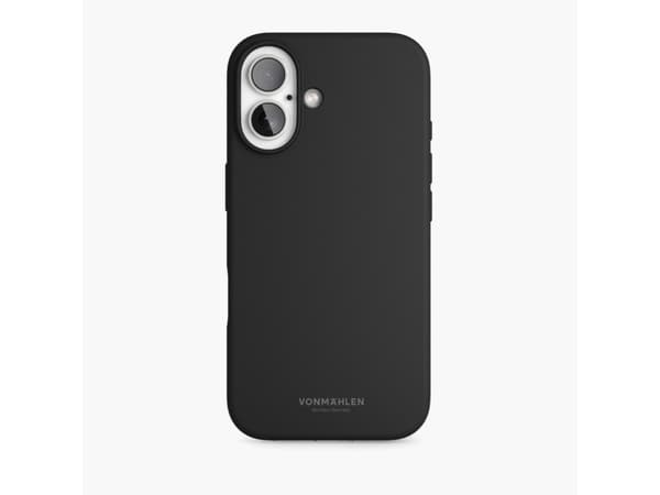Vonmählen Pehmeä silikoni kotelo iPhone 16 musta