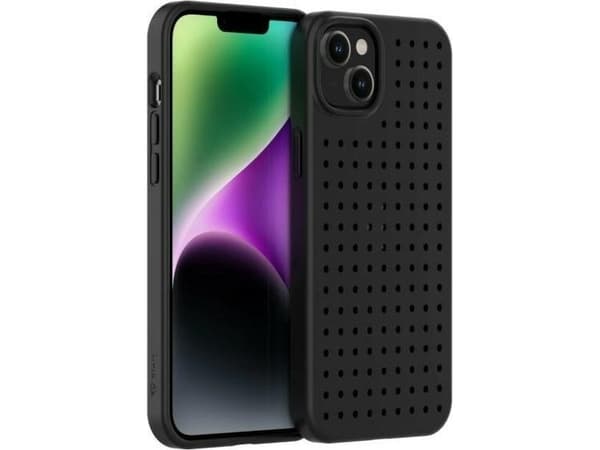 Pinit Dynamic Apple iPhone 14 Plus / 15 Plus 6,7" telefondeksel i svart farge