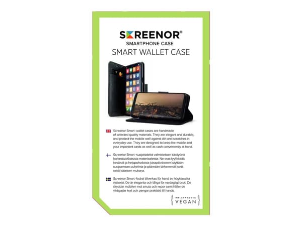 Screenor Smart - Lommebok for mobiltelefon - økolær, termoplast-polyuretan (TPU) - for Honor 200 Smart
