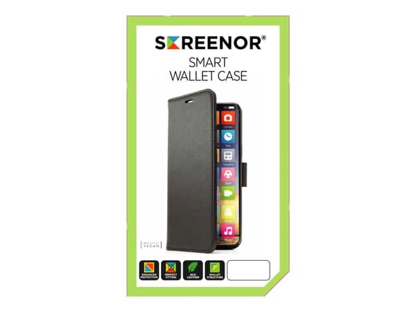 Screenor Smart - Lommebok for mobiltelefon - økolær, termoplast-polyuretan (TPU) - for Honor 200 Smart
