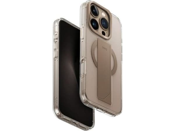 Uniq Heldro Max, Omslag, Apple, iPhone 16 Pro Max, 17,5 cm (6.9"), Mullvadsgrå