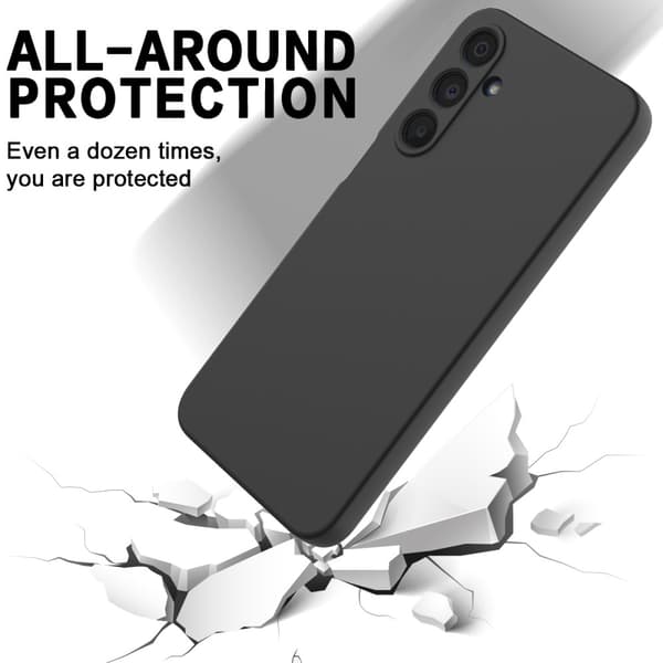 Silikonskal Samsung Galaxy A16 Svart