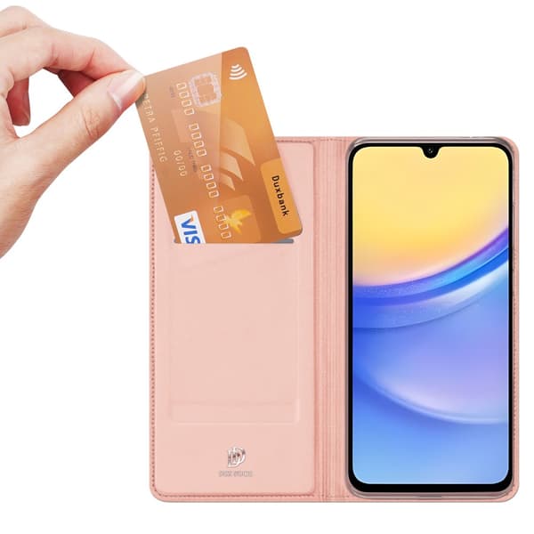 Dux Ducis Skin Pro Läderfodral Samsung Galaxy A16 Rosa