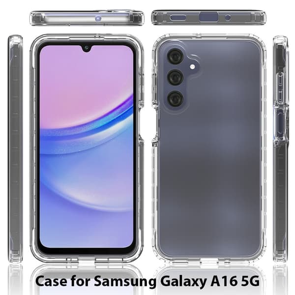 Allround Cover Skal Samsung Galaxy A16 Transparent